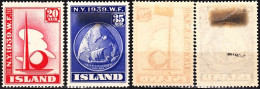 ICELAND / ISLAND 1939 World Expo, New York. Short, MH - Andere & Zonder Classificatie