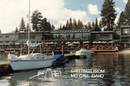 CPSM Greetings From Mc Call,Idaho-TRES RARE-Timbre      L2398 - Autres & Non Classés