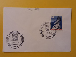 1971 FDC BUSTA  PRIMO GIORNO FIRST DAY COVER  GERMANIA GERMANY BERLIN DEUTSCHE  FUNKAUSSTELLUNG OBLITERE' - 1971-1980