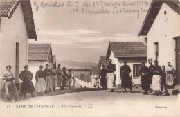 PHOTOGRAPHIE - Camp De Sathonay - Allée Centrale - Carte Postale Ancienne - Fotografia