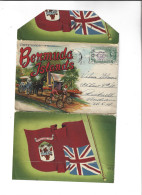 CARNET 18 PHOTOS BERMUDA  ISLANDS PHOTOS, Recto Et Verso (voir Timbre) En 1950! - Bermuda