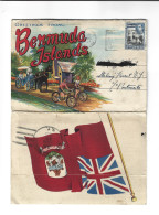 CARNET 18 PHOTOS BERMUDA  ISLANDS PHOTOS, Recto Et Verso (voir Timbre) En 1953! - Bermuda