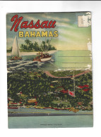 CARNET 16 PHOTOS NASSAU BAHAMAS PHOTOS, Recto Et Verso - Bahamas