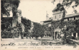 FRANCE - Saint Point - Château De Lamartine - Carte Postale Ancienne - Andere & Zonder Classificatie