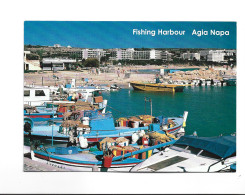 CPM CHYPRE FISHING HARBOUR   AGIA NAPA  (timbre Imprime Port Paye) - Chypre