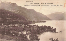 FRANCE - Annecy - Le Lac Et Talloires - Carte Postale Ancienne - Annecy
