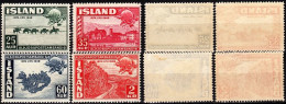 ICELAND / ISLAND 1949 UPU - 75. Complete Set, MNH/MH - UPU (Wereldpostunie)