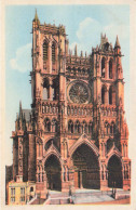 FRANCE - Amiens - La Cathédrale - Colorisé - Carte Postale Ancienne - Amiens