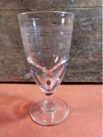 Ancien Verre à Absinthe Verre Epais Collection Bistro / C06-03 - Bicchieri