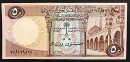 SAUDI ARABIA / ARABIA SAUDITA 50 RIYALS ND 1968 Pick # 14b Vf Bel Bb LOTTO 252 - Arabie Saoudite