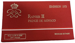 MONACO . SERIE FDC 1975 . - FDC