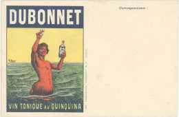 TB Dubonnet, Vin Tonique Au Quinquina, Signée Boano - Werbepostkarten