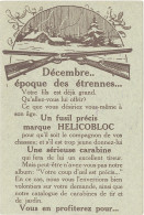 TB Fusil Helicobloc, Manuf. D’Armes Verney-Carron, Saint-Etienne - Advertising