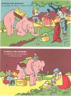 TB 2 CPA Thé De L’Eléphant, Marseille - Publicidad