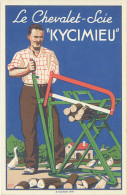 TB Le Chevalet-Scie « Kycimieu », Signée Jan - Advertising