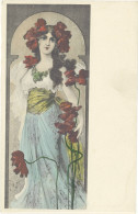 TB Femme Art Nouveau - Autres & Non Classés