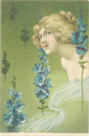 TB Femme Période Art Nouveau - Autres & Non Classés