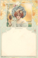 TB Femme Période Art Nouveau, September - Otros & Sin Clasificación