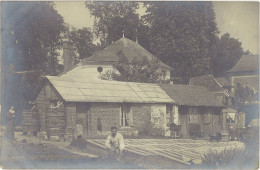 TB Carte-photo – Cour De Ferme à Identifier - Otros & Sin Clasificación