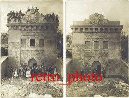 TB 2 Cartes-photos – Belfort « Travaux Du Mont », Réservoirs, Service Des Eaux - Belfort - Ciudad