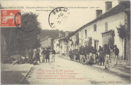 TB 10 – Colombé La Fosse – Occupation Militaire Du Village .. - Other & Unclassified