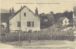 B 25 – Villars Les Blamont – Rassemblement Des Troupes Avant Le Départ - Sonstige & Ohne Zuordnung