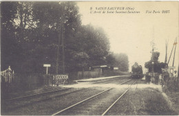 TB 60 – Saint-Sauveur – 3 L’arrêt De St-Sauveur Saintines - Autres & Non Classés