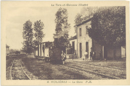 TB 82 – Molières – 4 La Gare – P.X. ( Train ) - Sonstige & Ohne Zuordnung