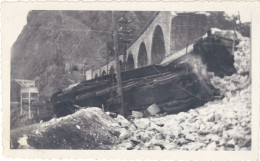 TB Photo «  Neuf Pont – Accident Chemin De Fer 1939 «  - Places