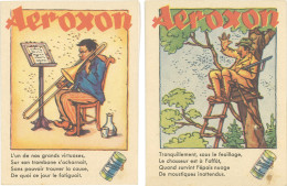 TB 2 Dépliants « Aeroxon », Anti-moustique - Autres & Non Classés