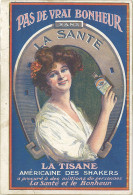 B Livret Calendrier 1912 Tisane Américaine Des Shakers - Pubblicitari