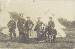 LD Militaire – Carte-photo « Souvenir De Chambaran 1911 » - Otros & Sin Clasificación