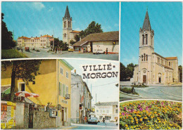 69 - VILLIE-MORGON (Rhône) - Grand Cru Du Beaujolais - 1974 / Voitures - Villie Morgon