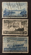 1948 United States - Four Chaplains, Swedish Pioneer, United States-Canada Friendship - Used - Usati