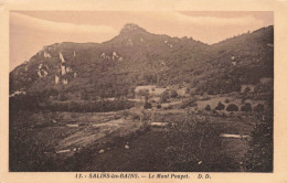 FRANCE - Salins-les-bains - Le Mont Poupet - Carte Postale Ancienne - Arbois