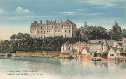 FRANCE - Sablé Sur Sarthe - Le Château - Colorisé - Carte Postale Ancienne - Sable Sur Sarthe