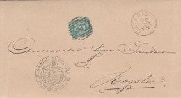 Italien Brief Aus Dem Jahr 1887 Von Delebio Nach Cogolo Ziffernstempel 967 - Oblitérés