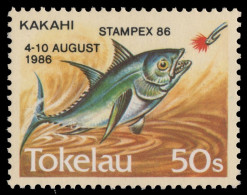 Tokelau 1986 - Mi-Nr. 129 ** - MNH - Fische / Fish - Tokelau