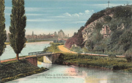 FRANCE - Solesmes - Vue Des Rochers Sainte Anne - Colorisé - Carte Postale Ancienne - Solesmes