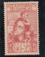 France - Année 1939 - Neuf** - N°YT 428** - Au Profit Des Enfants Des Chômeurs - Ungebraucht