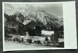 SOLBAD HALL Badhotel Heiligkreuz/ Schwimmbad Mit Sprungturm/ Fotokarte - Hall In Tirol