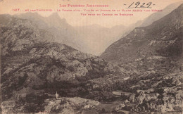 FRANCE - Ax Les Thermes - La Vierge D'Ax - Vue Prise Du Chemin De Bonascre - Carte Postale Ancienne - Ax Les Thermes