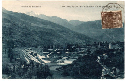 BOURG SAINT MAURICE - VUE GENERALE - 1931  . - Bourg Saint Maurice