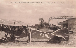 Bouguenais * Château Bougon * Le Camp D'aviation * Aéroport Aérodrome * Avion POTEZ 58, Aéro Service - Bouguenais