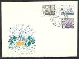 POLOGNE. N°1556 De 1966 Sur Enveloppe 1er Jour. Phare. - Farmacia