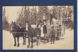 CPA Canada Carte Photo Attelage Non Circulé - Ohne Zuordnung