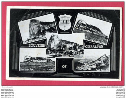 CPA (Ref A267) GIBRALTAR  (royaume Uni) MULTI VUES - Gibraltar