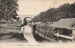 FRANCE - Pont-l'Évêque - La Colonne Et Le Viaduc - Carte Postale Ancienne - Pont-l'Evèque
