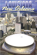 NEW ORLEANS, SKYLINE, ARCHITECTURE, SUPERDOME, UNITED STATES - New Orleans