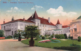 Yverdon Grand Hôtel Des Bains Colorier - Yverdon-les-Bains 